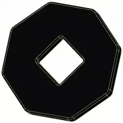 Reinigungsscheibe 266-32-80 – Scheibe von KiJ | OEM 206008200 | Hersteller KiJ