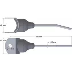 Pickup-Zinke 120412 – Zinke von KiJ | OEM 120412 | Hersteller KiJ