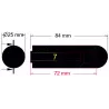 Gummifinger für Andruckrolle der Sämaschine 84-25-8,5 | OEM AC 802808 | Hersteller KiJ