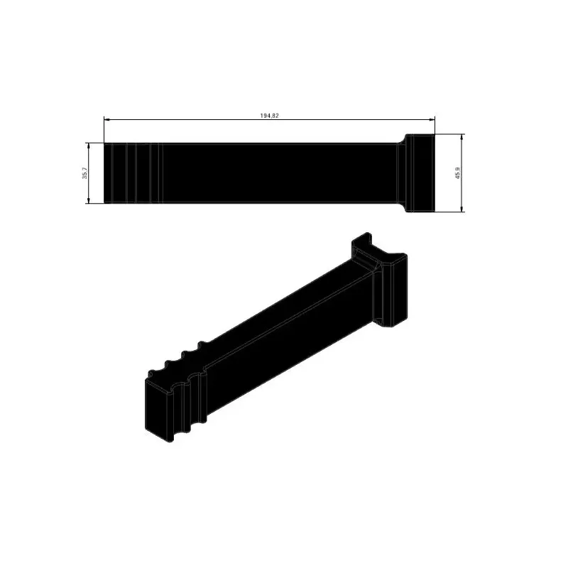 Reinigungsgummi – Gummielement von KiJ | OEM 206107, 206116, 206122 | Hersteller KiJ
