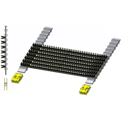 Krautband SE 140 mit 2 Gurten V – Band für Kartoffelroder Grimme SE 140 | Hersteller KiJ