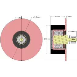 Rolle Nr. 10a – Stützrolle aus Stahl-Gummi Ø100 mm für Maschinen von Grimme | OEM Grimme 200.02835, 200.22084, 200.01962 | Hersteller KiJ