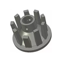 Rolle Nr. 42 – Antriebsrolle aus Gusseisen Ø82 mm für Maschinen von Grimme | OEM Grimme 006.00065 | Hersteller KiJ