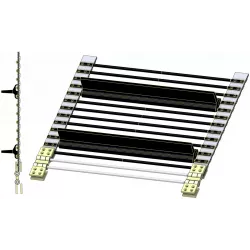 Verlesetischband mit Schaufeln DR 1500 ohne Ummantelung – Band für Kartoffelroder Grimme DR 1500 | Hersteller KiJ