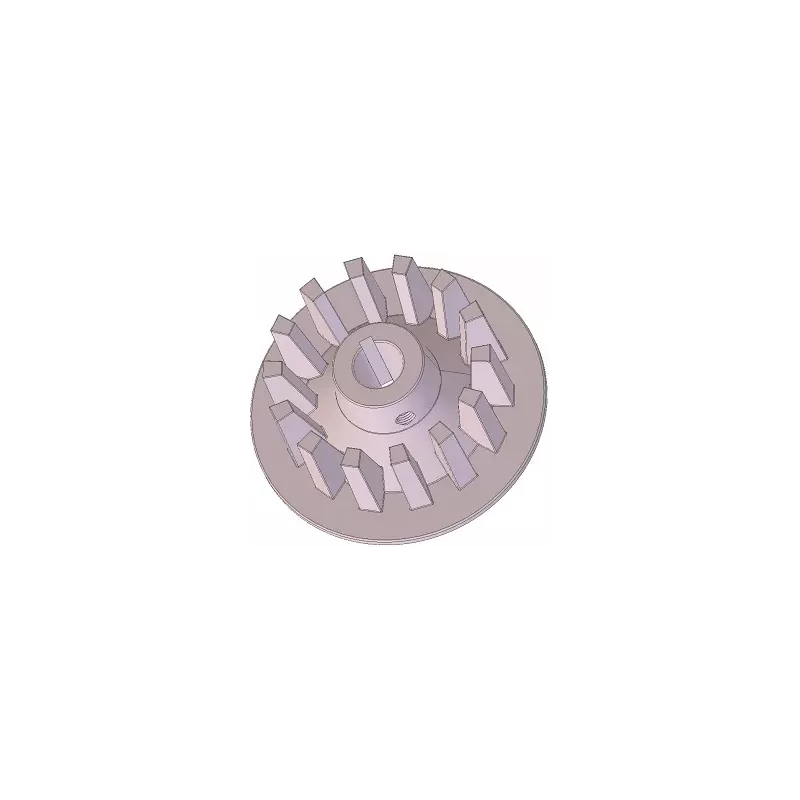 Rolle Nr. 305 – Antriebsrolle aus Gusseisen Ø140 mm, Teilung 35 mm, für Maschinen von Grimme | OEM Grimme 006.00370 | Hersteller KiJ