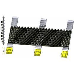Krautband SE 140 mit 3 Gurten V – Band für Kartoffelroder Grimme SE 140 | Hersteller KiJ