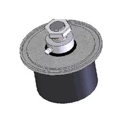 Rolle Nr. 8 – Umlenkrolle aus Stahl-Gummi Ø100 mm für Maschinen von Grimme | OEM Grimme 200.16029, 088.00325, 088.00324 | Hersteller KiJ