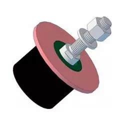 Rolle Nr. 11c – Rolle aus Stahl-Gummi Ø78 mm | Hersteller KiJ