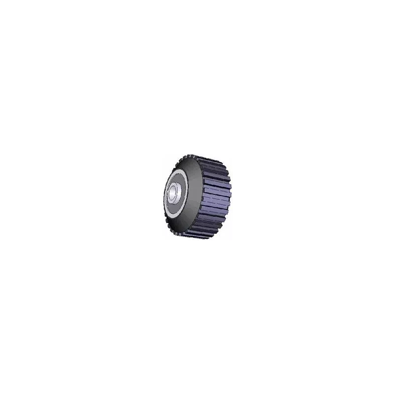 Rolle Nr. 26 – Stützrolle aus Stahl-Gummi Ø95 mm für Maschinen von ROPA | OEM ROPA 252079 | Hersteller KiJ