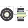 Rolle Nr. 135 – Rolle aus Stahl-Gummi Ø120 mm | Hersteller KiJ
