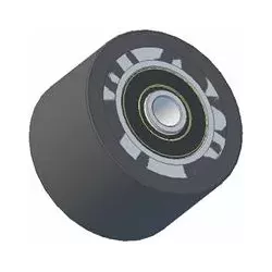 Rolle Nr. 188 – Rolle aus Stahl-Gummi Ø95 mm für Maschinen von ROPA | OEM ROPA 252096 | Hersteller KiJ