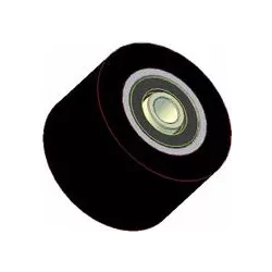 Rolle Nr. 197 – Tragrolle aus Stahl-Gummi Ø90 mm | Hersteller KiJ