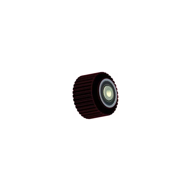 Rolle Nr. 204 – Stützrolle aus Stahl-Gummi Ø90 mm für Maschinen von ROPA | OEM ROPA 252079 | Hersteller KiJ