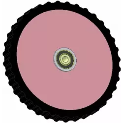 Rolle Nr. 233 – Andruckrolle aus Stahl-Gummi Ø340 mm für Maschinen von ROPA | OEM ROPA 2520140 | Hersteller KiJ