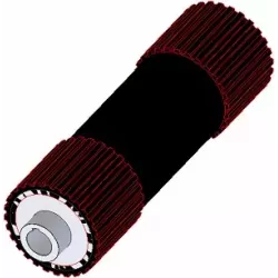 Rolle Nr. 273 – Stützwalze aus Stahl-Gummi Ø192 mm für Maschinen von Grimme | OEM Grimme 076.00859 | Hersteller KiJ
