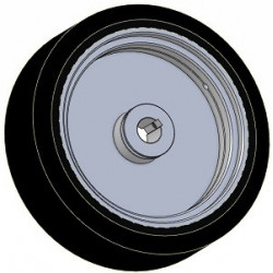 Rolle Nr. 335 – Aufarbeitung: Rolle Ø400 mm | OEM 157.031.00 | Hersteller KiJ