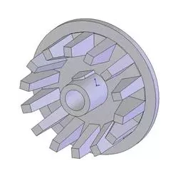 Rolle Nr. 28 – Antriebsrolle aus Gusseisen Ø160 mm | Hersteller KiJ