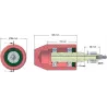 Rolle Nr. 31 – Führungsrolle Ø64 mm für Maschinen von Grimme | OEM Grimme 20006349 | Hersteller KiJ