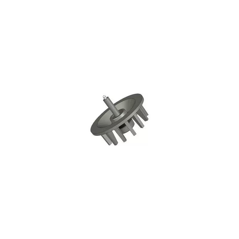 Rolle Nr. 41 – Umlenkrolle aus Gusseisen Ø172 mm, Teilung 40 mm, für Maschinen von Stoll | OEM Stoll 0071590, 0190550 | Hersteller KiJ