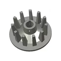 Rolle Nr. 48 – Antriebsrolle aus Gusseisen Ø145 mm, Teilung 44 mm | Hersteller KiJ
