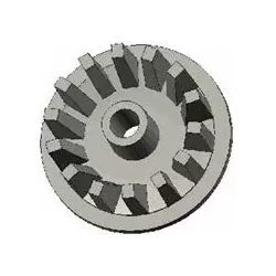 Rolle Nr. 76 – Antriebsrolle aus Gusseisen Ø158 mm | Hersteller KiJ