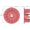 Rolle Nr. 76 – Antriebsrolle aus Gusseisen Ø158 mm | Hersteller KiJ