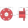 Rolle Nr. 77 – Rollennabe Ø65 mm für Kartoffelroder Bolko Z-643 | Hersteller KiJ