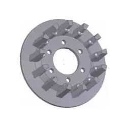 Rolle Nr. 78 – Antriebsrolle aus Gusseisen Ø170 mm, Teilung 44 mm, für Kartoffelroder Bolko Z-643 | Hersteller KiJ