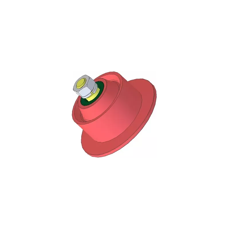 Rolle Nr. 82 – Umlenkrolle Ø100 mm für Kartoffelroder Anna Z644 | OEM Anna 5644-21-025, 5644-60-022 | Hersteller KiJ