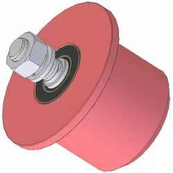 Rolle Nr. 86 – Umlenkrolle aus Stahl Ø90 mm für Kartoffelroder Anna Z644 | OEM Anna 564421015 | Hersteller KiJ