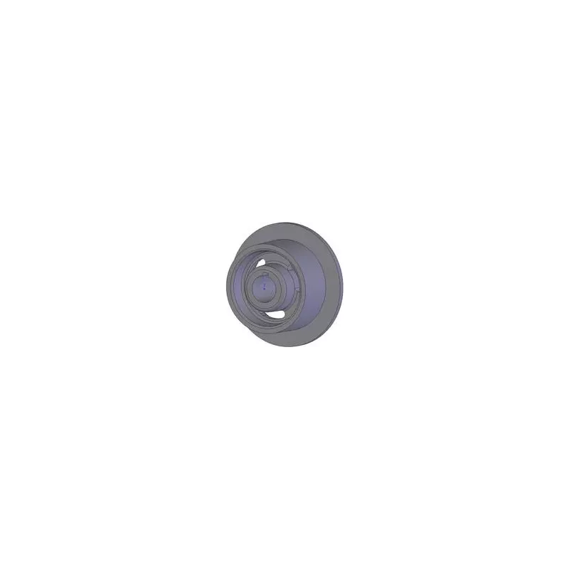 Rolle Nr. 88 – Umlenkrolle Ø118 mm für Kartoffelroder Anna Z644 | OEM Anna 5644-51-009 | Hersteller KiJ