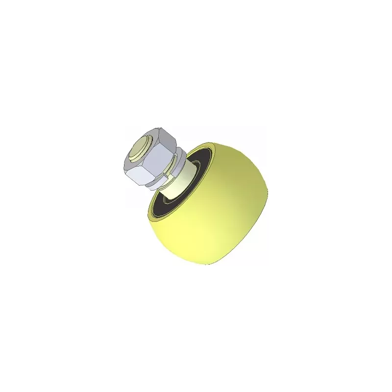 Rolle Nr. 90 – Rolle aus Gusseisen Ø72 mm für Maschinen von Wuhlmaus | OEM Wuhlmaus 5644-33-002, 000.03.005.00 | Hersteller KiJ