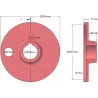 Rolle Nr. 120 – Umlenkrolle aus Gusseisen Ø204 mm für Maschinen von Grimme | OEM Grimme 006.00538 | Hersteller KiJ