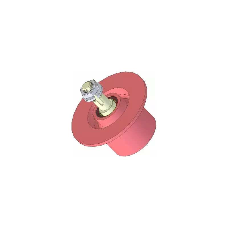 Rolle Nr. 160 – Umlenkrolle aus Gusseisen Ø91 mm | Hersteller KiJ
