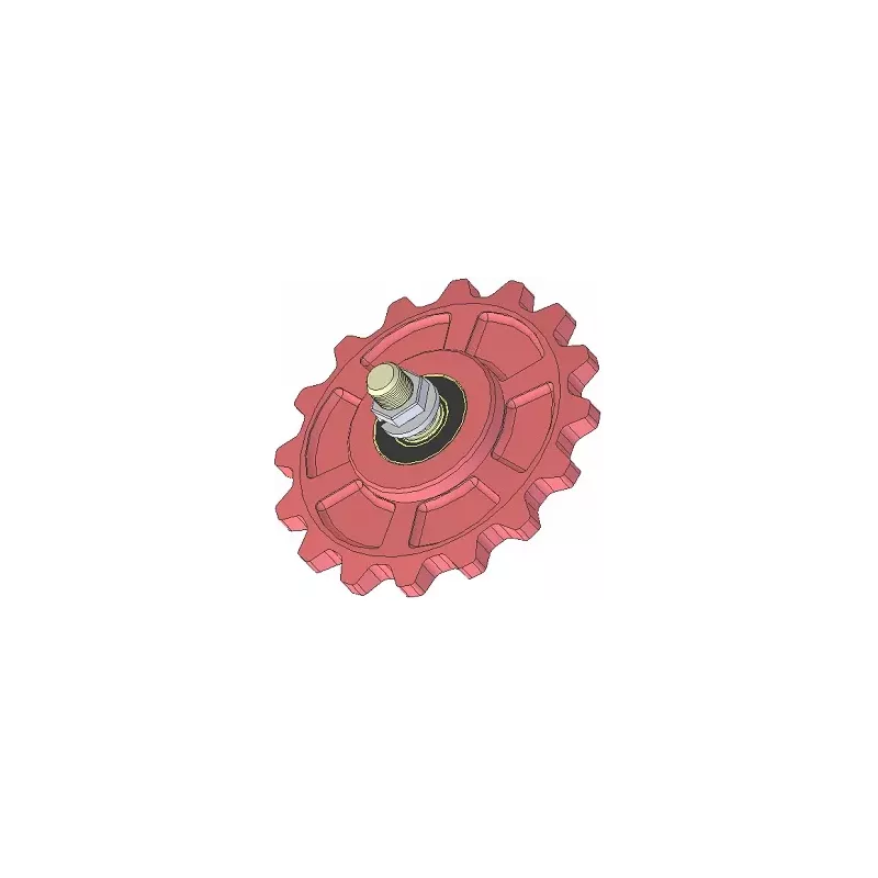 Rolle Nr. 175 – Zahnrad aus Gusseisen Ø210 mm | OEM 036245/1 | Hersteller KiJ