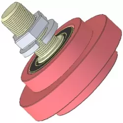 Rolle Nr. 176 – Stützrolle | OEM 036241/1 | Hersteller KiJ