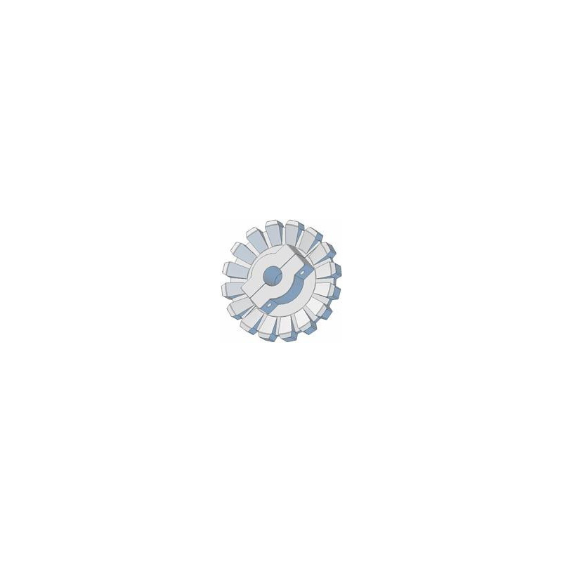 Rolle Nr. 182 – Antriebsrolle aus Gusseisen Ø189 mm, Teilung 36/40 mm | Hersteller KiJ
