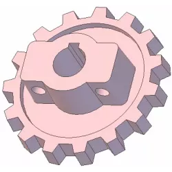 Rolle Nr. 201 – Rolle aus Gusseisen Ø124 mm | OEM 5642-63-050, 5642-63-049, 000.10.009.00 | Hersteller KiJ