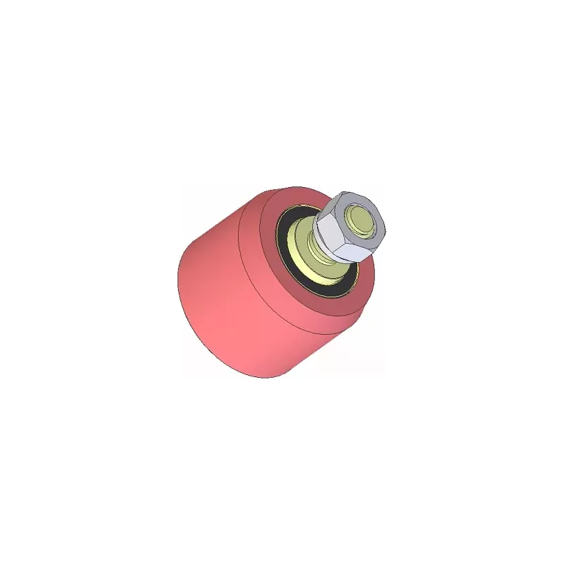 Rolle Nr. 268 – Stützrolle aus Stahl Ø80 mm für Maschinen von AVR | OEM AVR 3102.15.20 | Hersteller KiJ