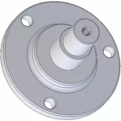 Rolle Nr. 300 – Rollennabe aus Stahl Ø50 mm für Maschinen von Dewulf | OEM Dewulf 7010914 | Hersteller KiJ