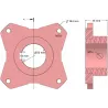 Rolle Nr. 307 – Rollennabe aus Stahl für Maschinen von Dewulf | OEM Dewulf 7023082 | Hersteller KiJ