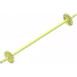 Rolle Nr. 337 – Rolle Ø143 mm, Teilung 28 mm | Hersteller KiJ