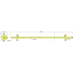 Rolle Nr. 337 – Rolle Ø143 mm, Teilung 28 mm | Hersteller KiJ