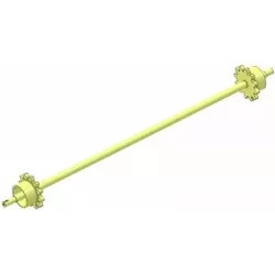 Rolle Nr. 339 – Rolle Ø154 mm, Teilung 32 mm | Hersteller KiJ
