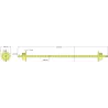 Rolle Nr. 339 – Rolle Ø154 mm, Teilung 32 mm | Hersteller KiJ