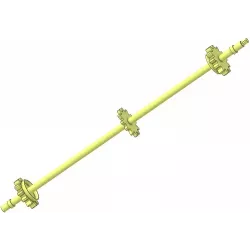 Rolle Nr. 341 – Rolle Ø172 mm, Teilung 36 mm | Hersteller KiJ