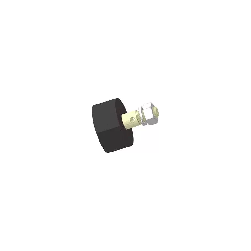 Rolle Nr. 15 – Stützrolle aus Gummi Ø80 mm für Maschinen von Akpil | Hersteller KiJ