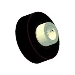 Rolle Nr. 146 – Rolle aus Gummi Ø65 mm für Maschinen von Amac | OEM Amac 6.39.00-3 | Hersteller KiJ