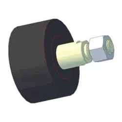 Rolle Nr. 147 – Rolle aus Gummi Ø80 mm für Maschinen von Amac | OEM Amac 10.39.00 | Hersteller KiJ