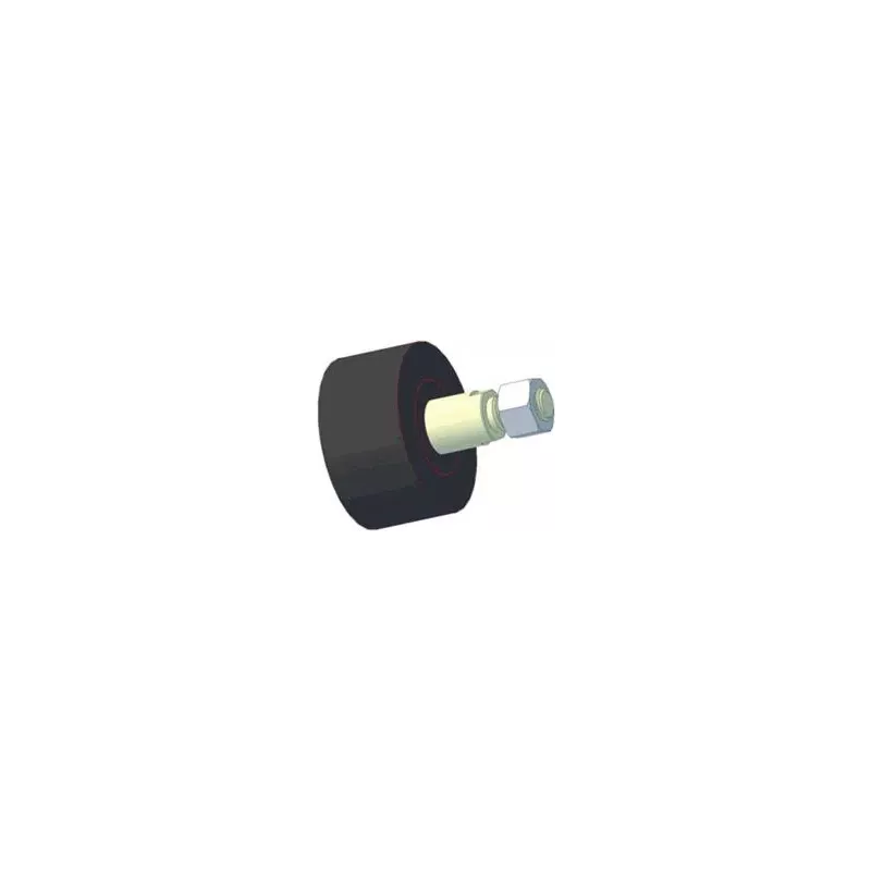 Rolle Nr. 147 – Rolle aus Gummi Ø80 mm für Maschinen von Amac | OEM Amac 10.39.00 | Hersteller KiJ